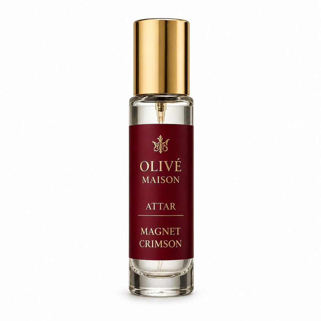 Magnet Crimson Attar 6ml for Men & Women | Long Lasting Bold Attractive Perfume Oil | Alcohol-Free Premium Fragrance Roll-On