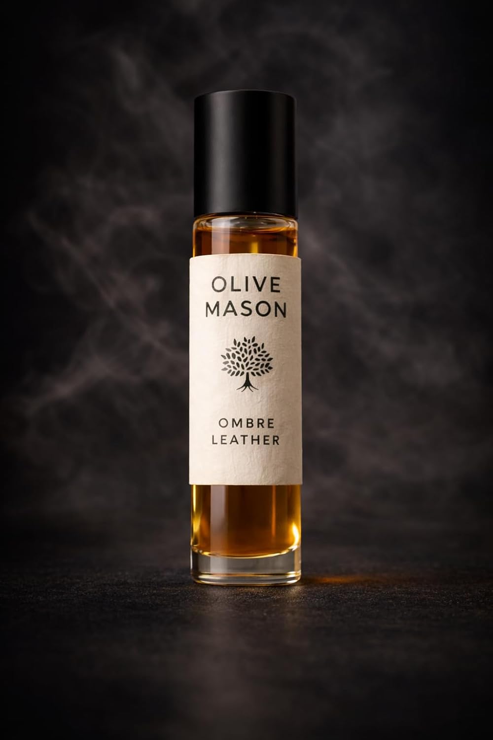 Ombre Leather Attar 6ml Roll On | Long Lasting Alcohol-Free Perfume Oil | Premium Leather Fragrance for Men & Women
