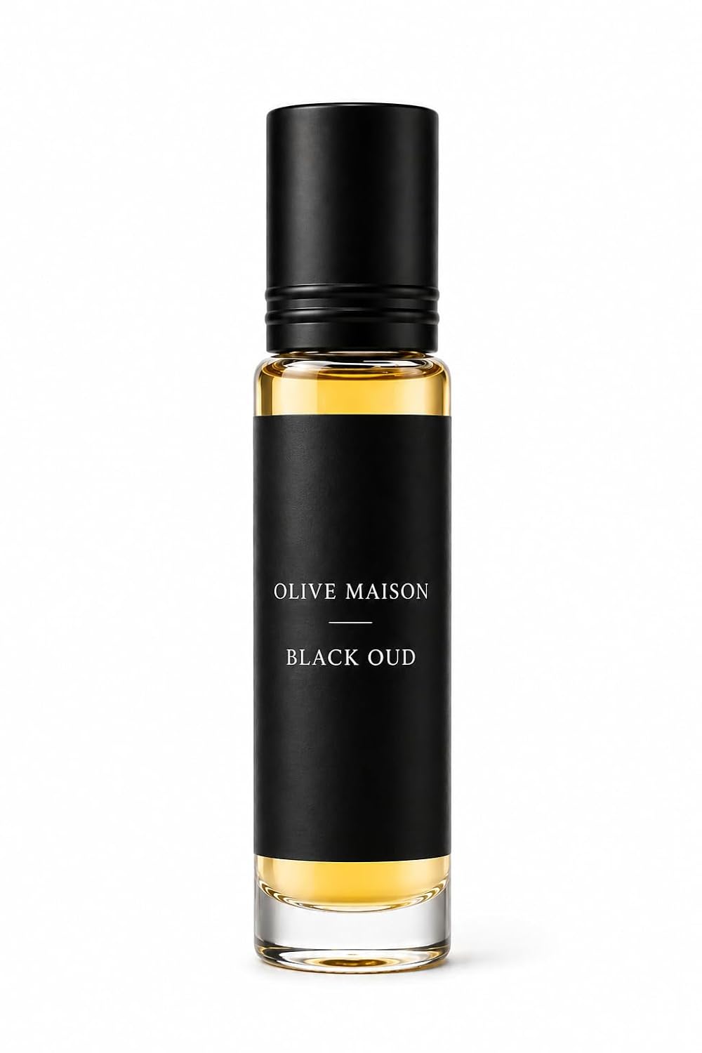 Black Oud Attar 6ml for Men | Long Lasting Strong Woody Perfume Oil | Alcohol-Free Premium Oud Fragrance Roll-On