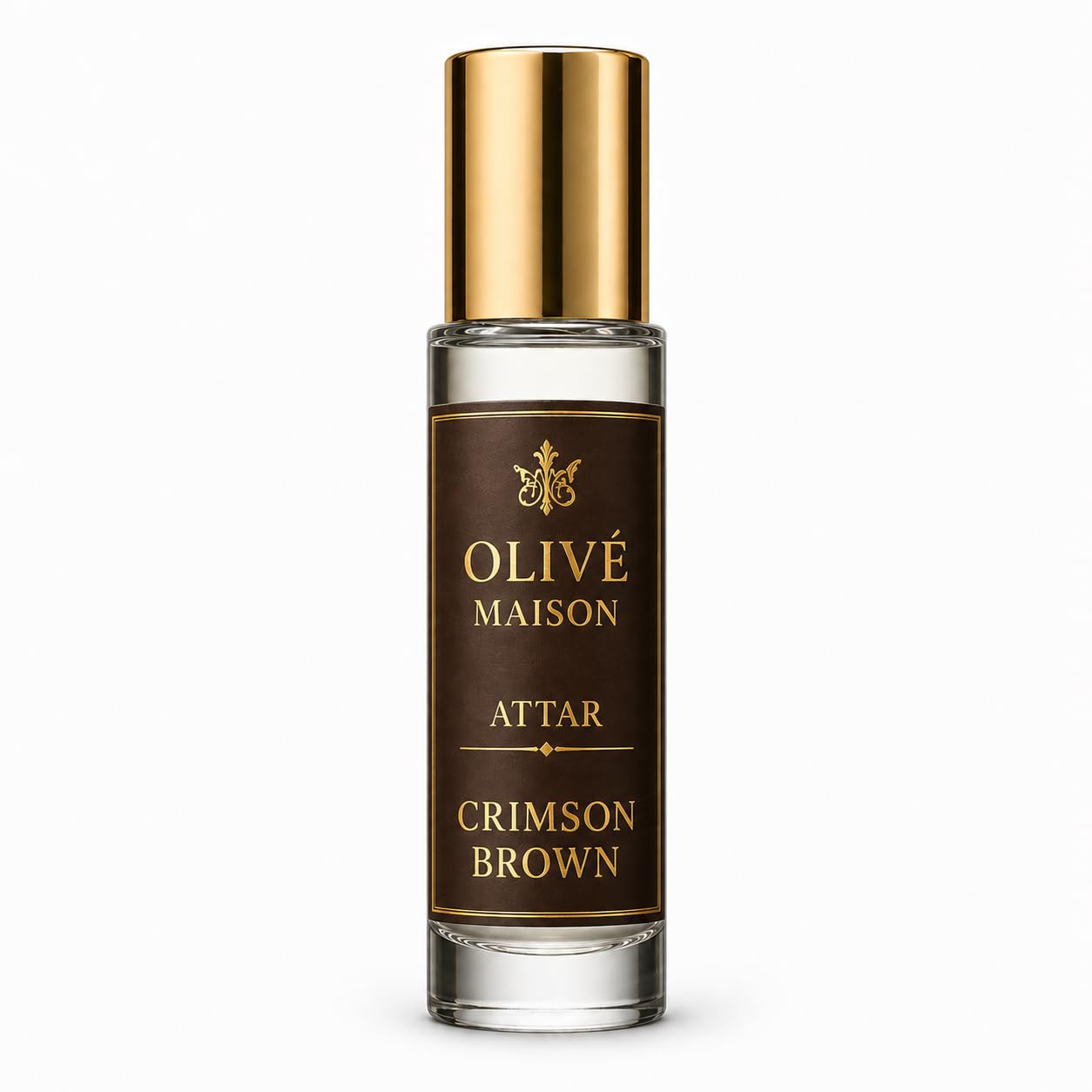 Crimson Brown Coffee Attar 6ML for Women | Long Lasting Sweet Coffee Perfume Oil | Alcohol-Free Roll On Fragrance | Warm Vanilla Caramel Scent