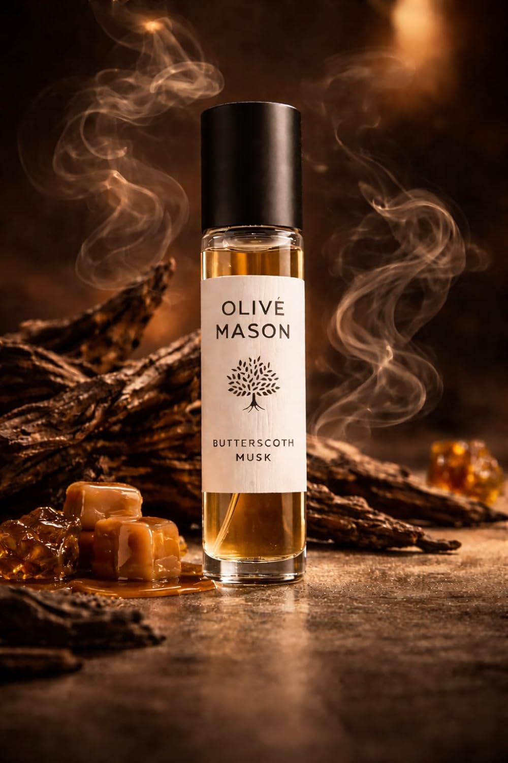 Butterscotch Attar 6ml Roll On Perfume Oil | Long Lasting Sweet Caramel Chocolate Fragrance | Alcohol-Free Premium Gourmand Attar for Men & Women