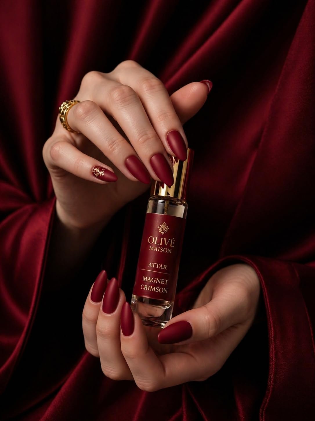 Magnet Crimson Attar 6ml for Men & Women | Long Lasting Bold Attractive Perfume Oil | Alcohol-Free Premium Fragrance Roll-On