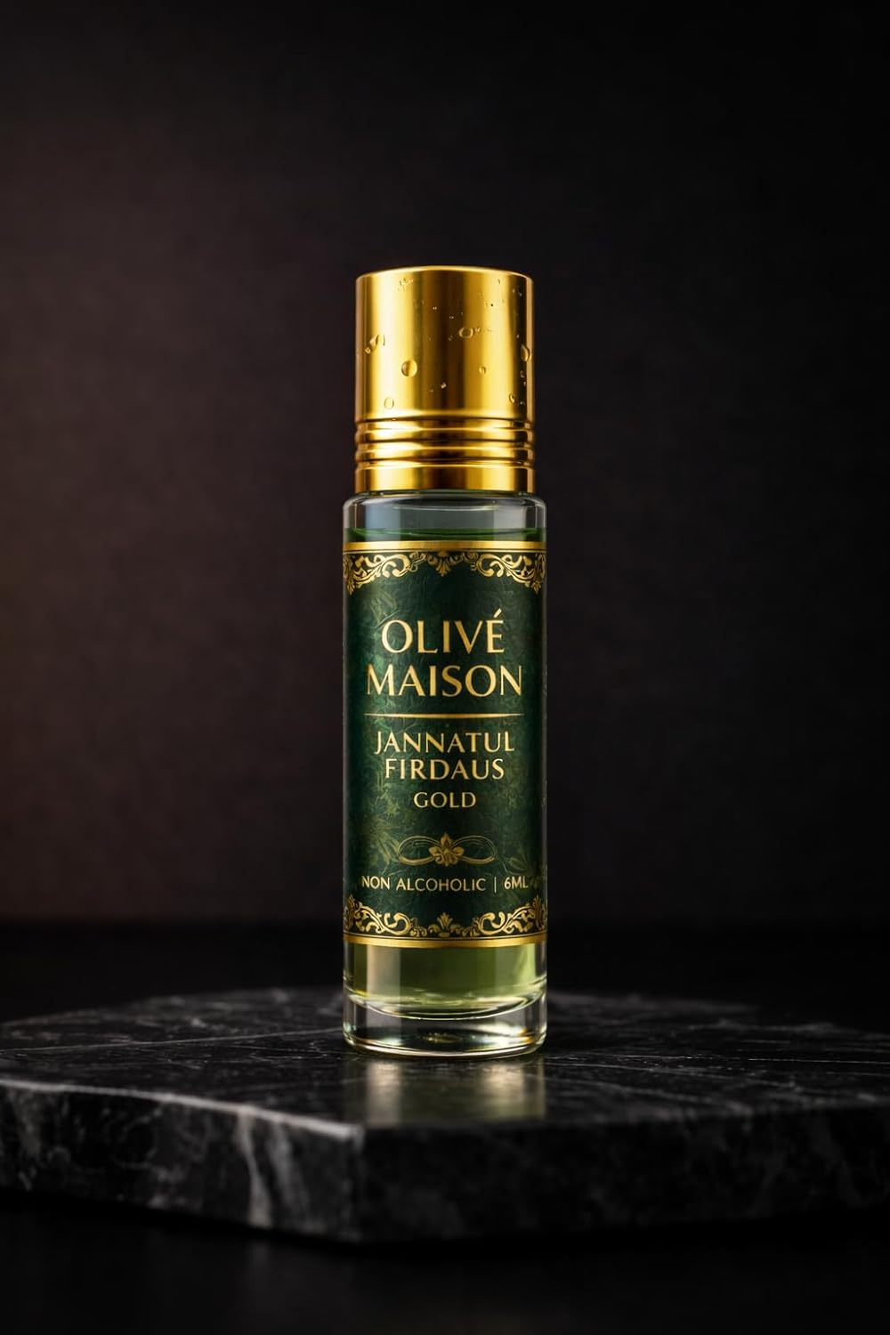 Jannatul Firdaus Attar 6ml Roll On | Strong Long Lasting Perfume Oil | Alcohol-Free Natural Fragrance for Men & Women