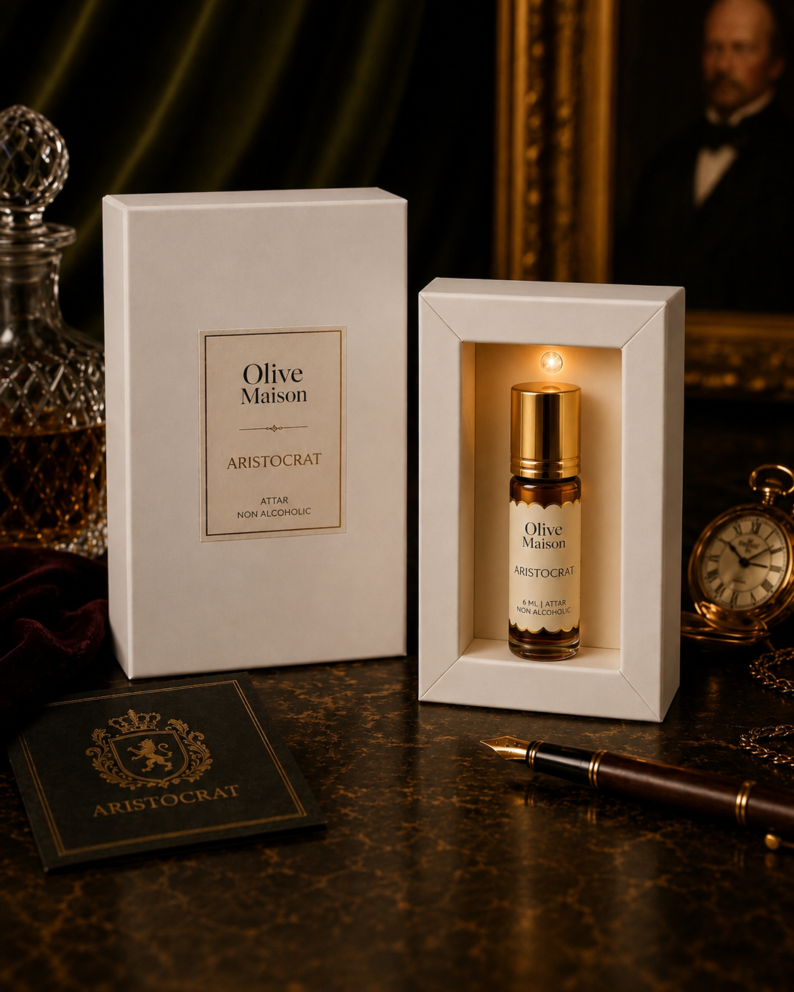 Aristocrat Attar 6ml for Men & Women | Long Lasting Luxury Perfume Oil | Alcohol-Free Premium Fragrance Roll-On