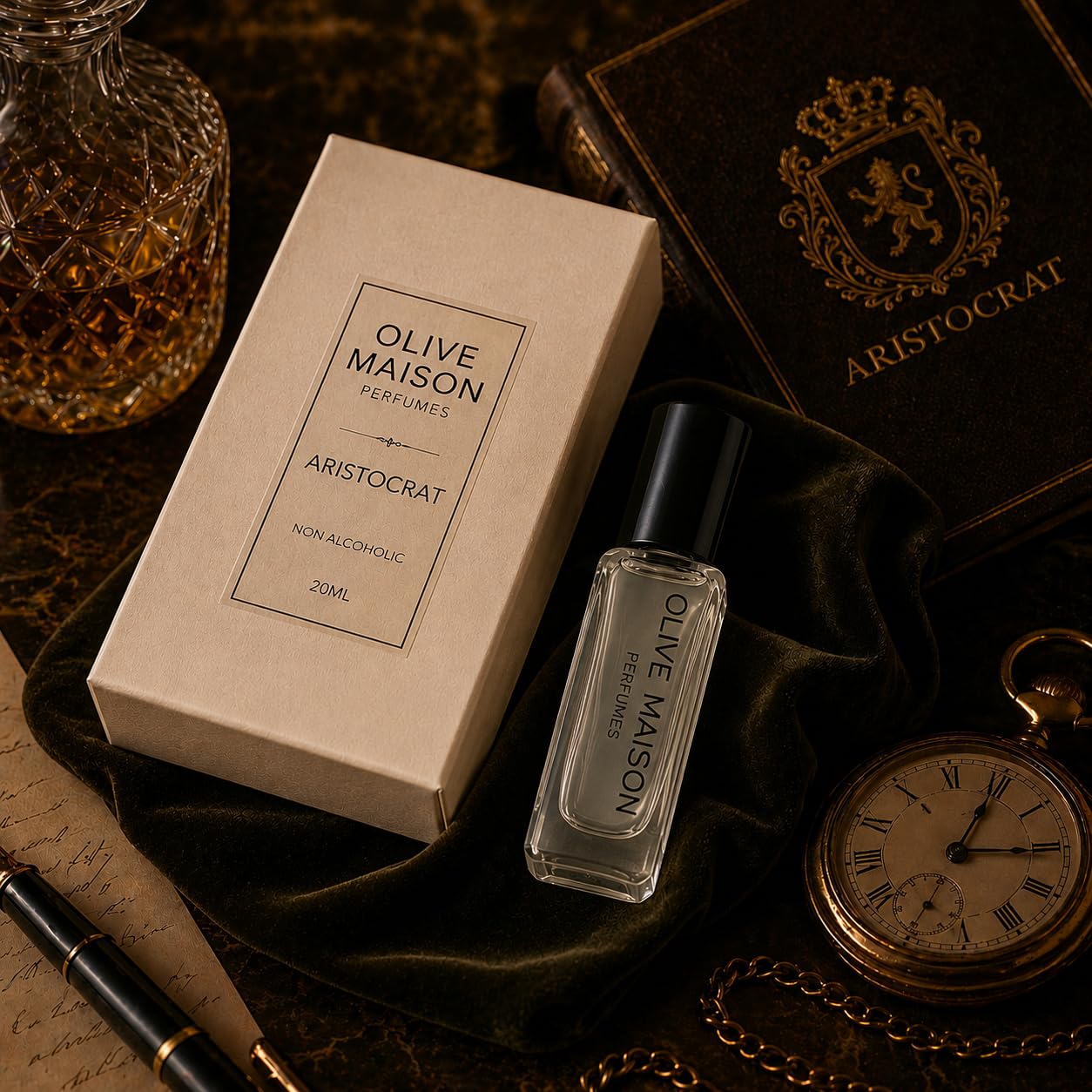 Aristocrat Perfume for Men | Long Lasting Luxury Eau De Parfum | Premium Woody Musky Fragrance Spray | 20ml