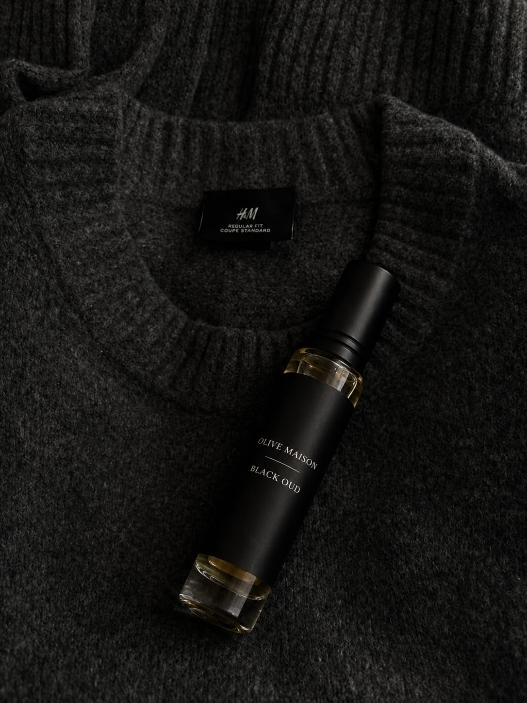 Black Oud Attar 6ml for Men | Long Lasting Strong Woody Perfume Oil | Alcohol-Free Premium Oud Fragrance Roll-On