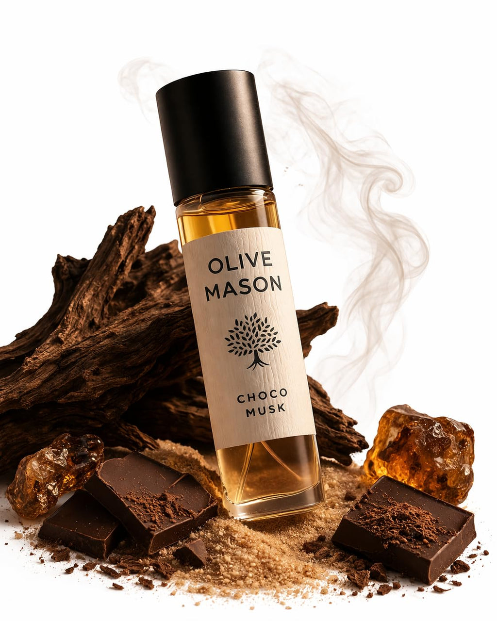 Choco Musk Classic Attar 6ml Roll On | Long Lasting Alcohol-Free Perfume Oil | Sweet Chocolate Musk Fragrance for Men & Women