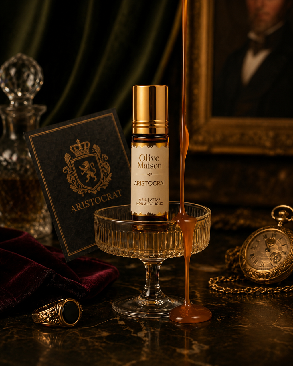 Aristocrat Attar 6ml for Men & Women | Long Lasting Luxury Perfume Oil | Alcohol-Free Premium Fragrance Roll-On