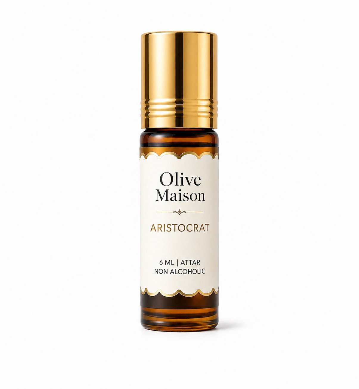 Aristocrat Attar 6ml for Men & Women | Long Lasting Luxury Perfume Oil | Alcohol-Free Premium Fragrance Roll-On